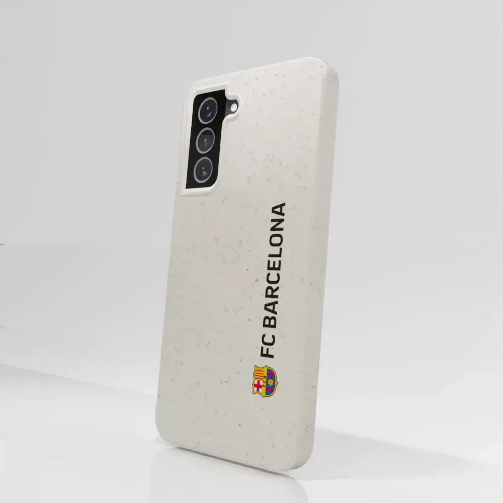 Official FC Barcelona Compostable Phone Case Vertical Black - Image 66