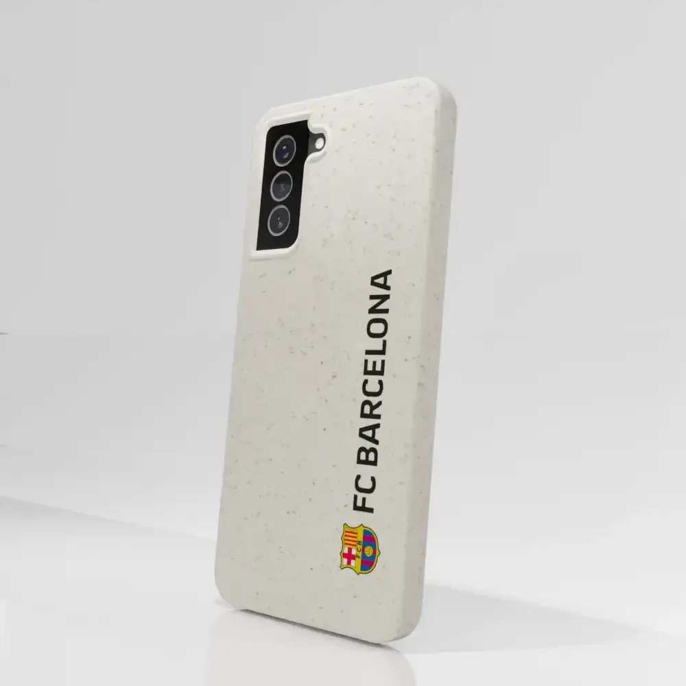 Official FC Barcelona Compostable Phone Case Vertical Black - Image 67
