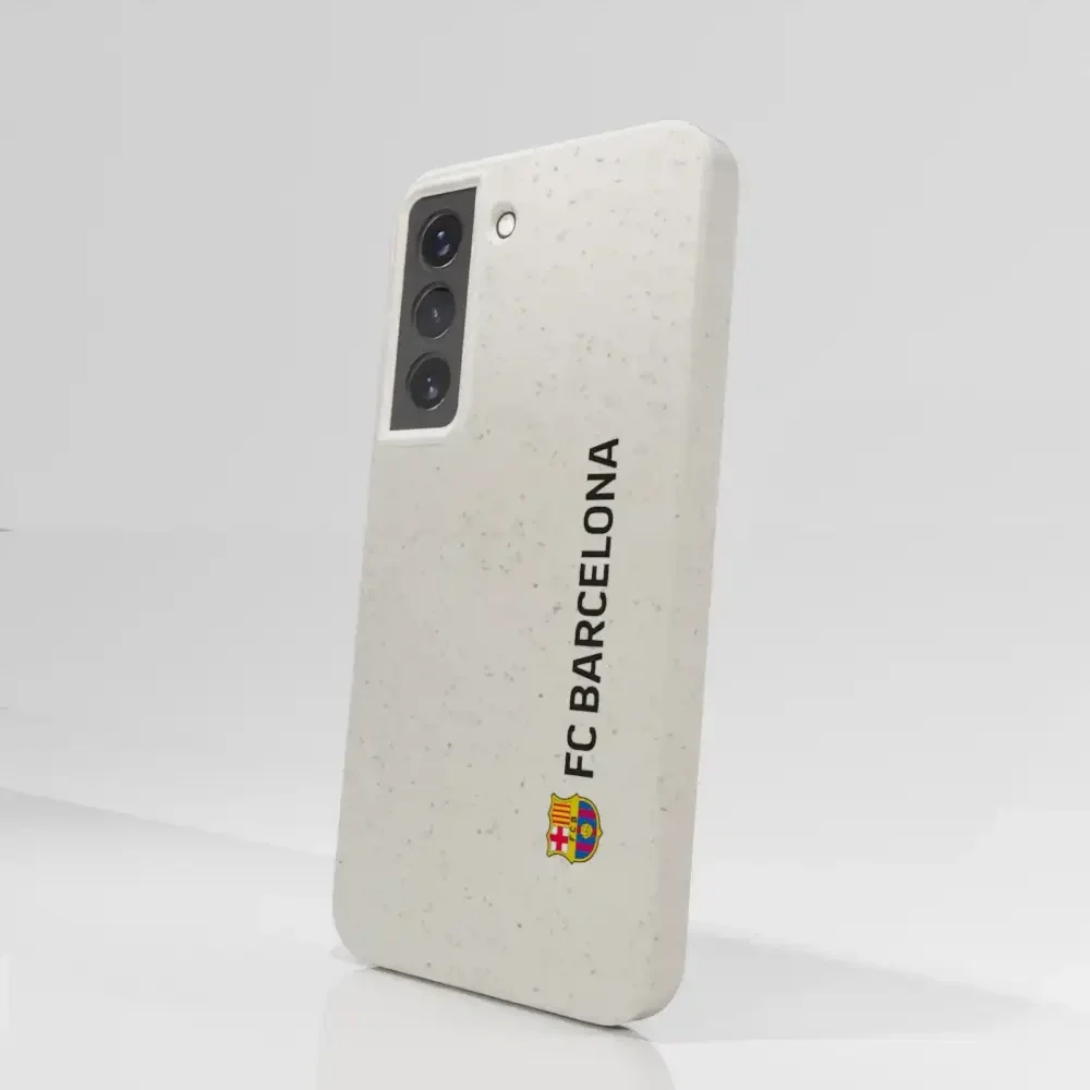 Official FC Barcelona Compostable Phone Case Vertical Black - Image 69