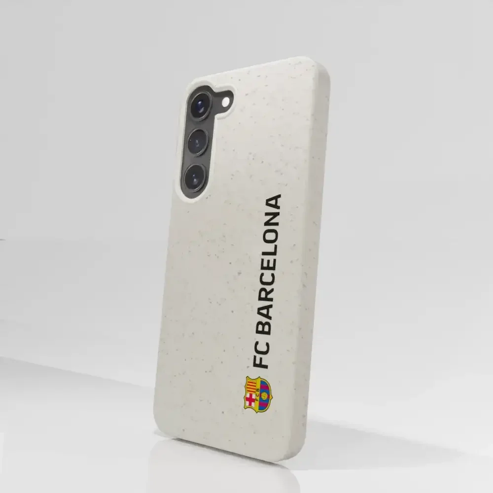 Official FC Barcelona Compostable Phone Case Vertical Black - Image 73