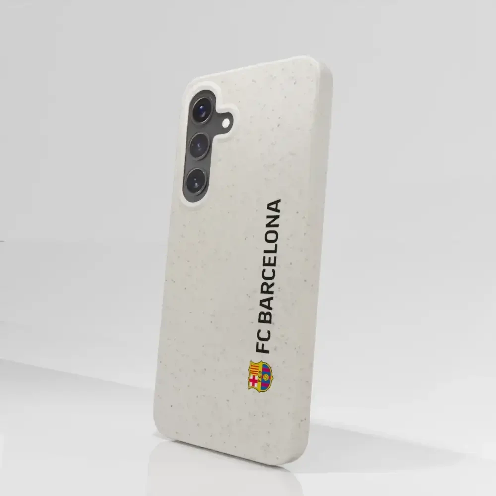 Official FC Barcelona Compostable Phone Case Vertical Black - Image 75