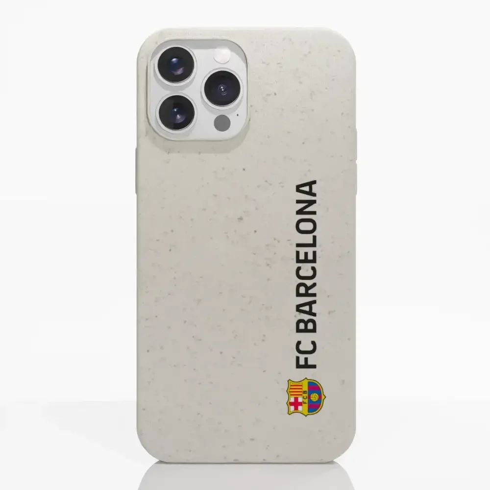Official FC Barcelona Compostable Phone Case Vertical Black - Image 8