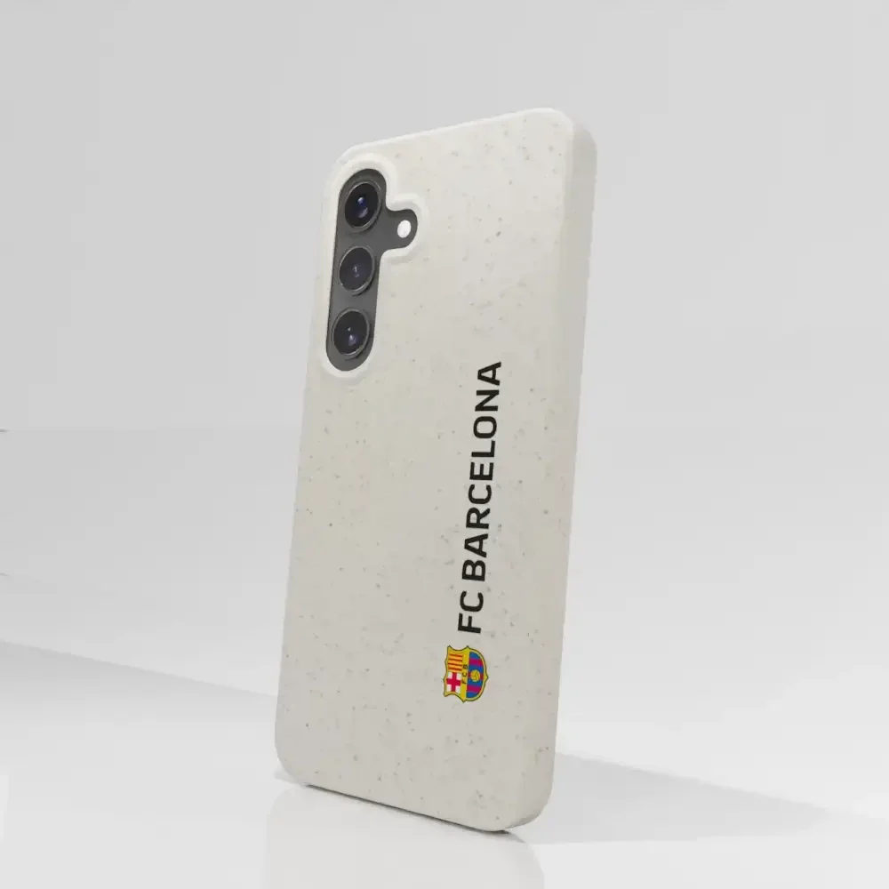 Official FC Barcelona Compostable Phone Case Vertical Black - Image 80