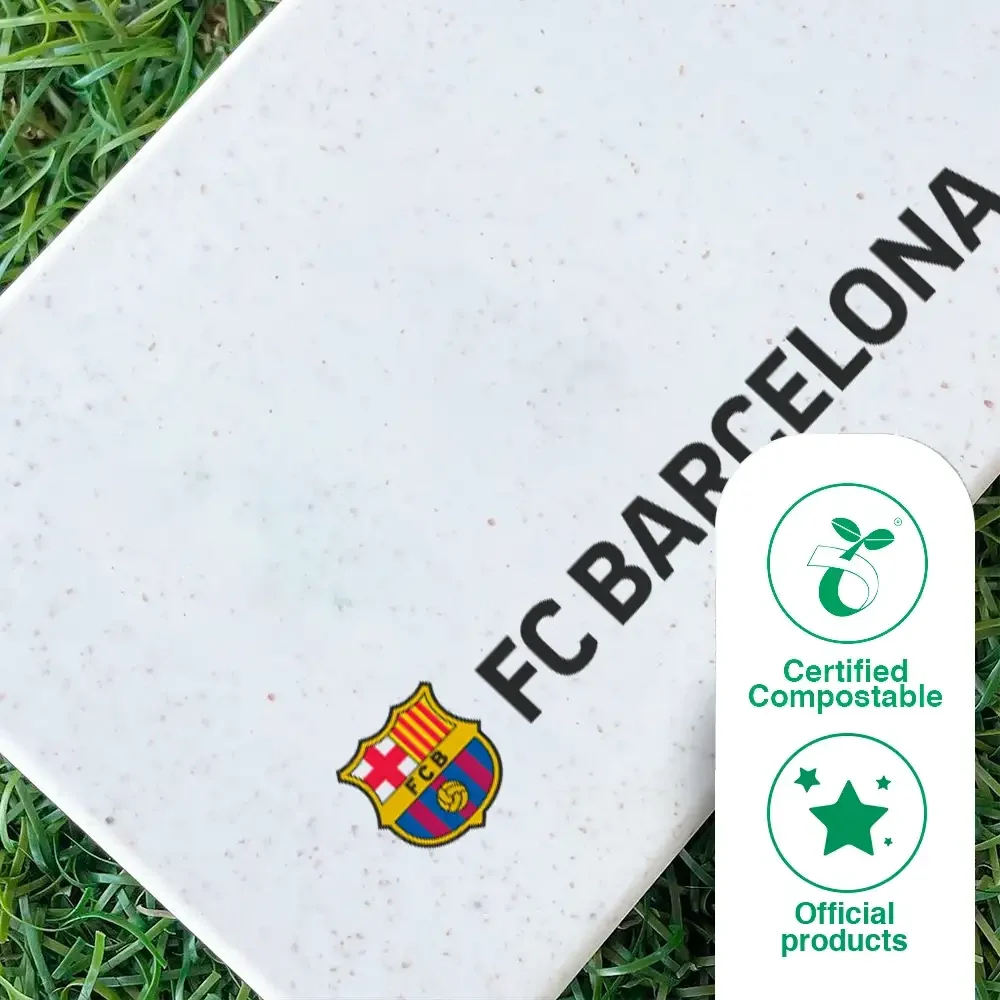 Official FC Barcelona Compostable Phone Case Vertical Black - Image 82