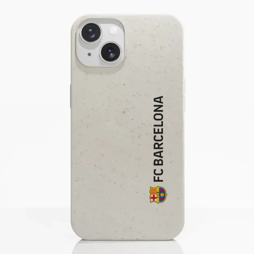 Official FC Barcelona Compostable Phone Case Vertical Black - Image 9