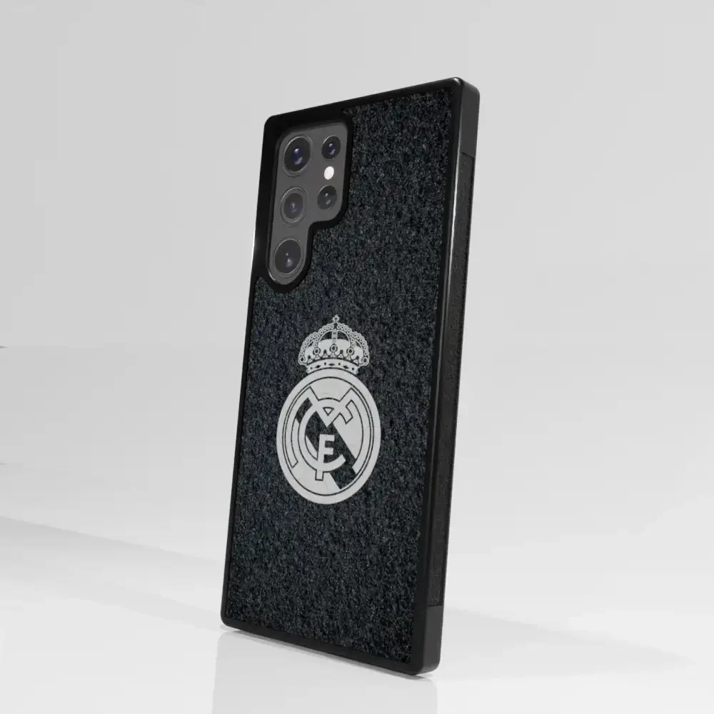 Real Madrid Official 3D Phone Case Design Black background - Image 100