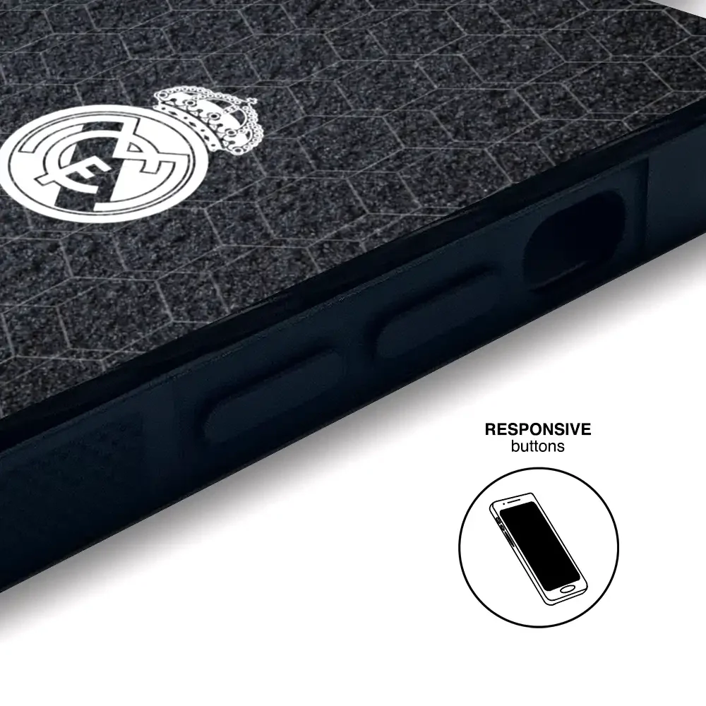 Real Madrid Official 3D Phone Case Design Black background - Image 111