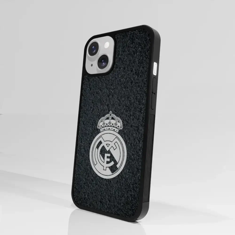 Real Madrid Official 3D Phone Case Design Black background - Image 82
