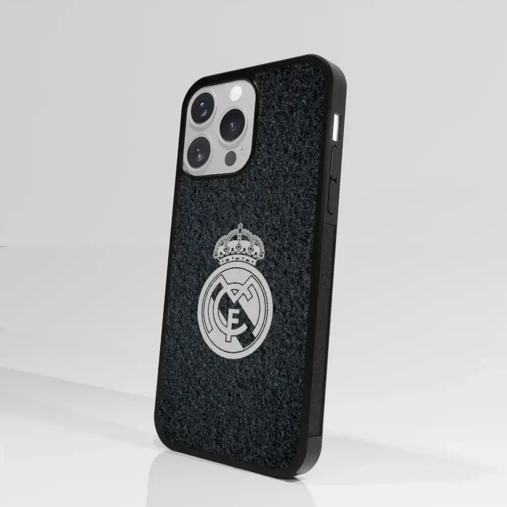 Real Madrid Official 3D Phone Case Design Black background - Image 85
