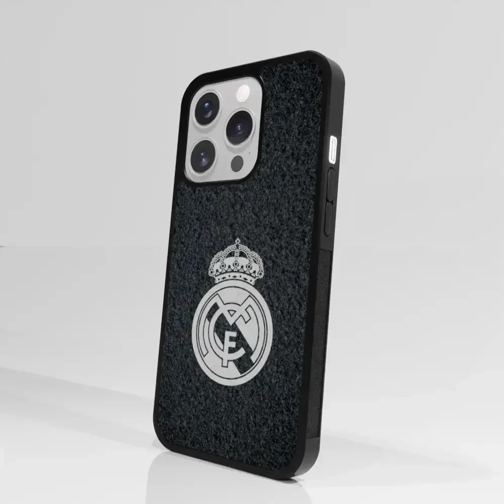 Real Madrid Official 3D Phone Case Design Black background - Image 88