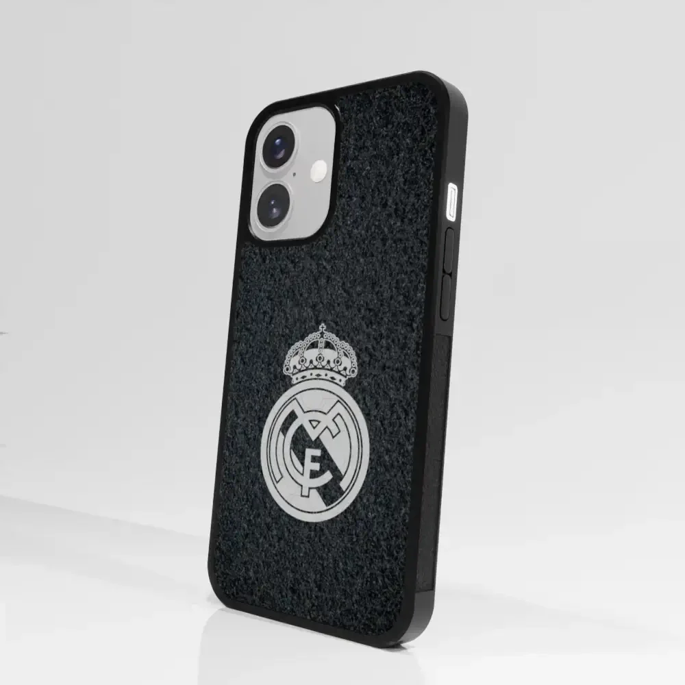 Real Madrid Official 3D Phone Case Design Black background - Image 90