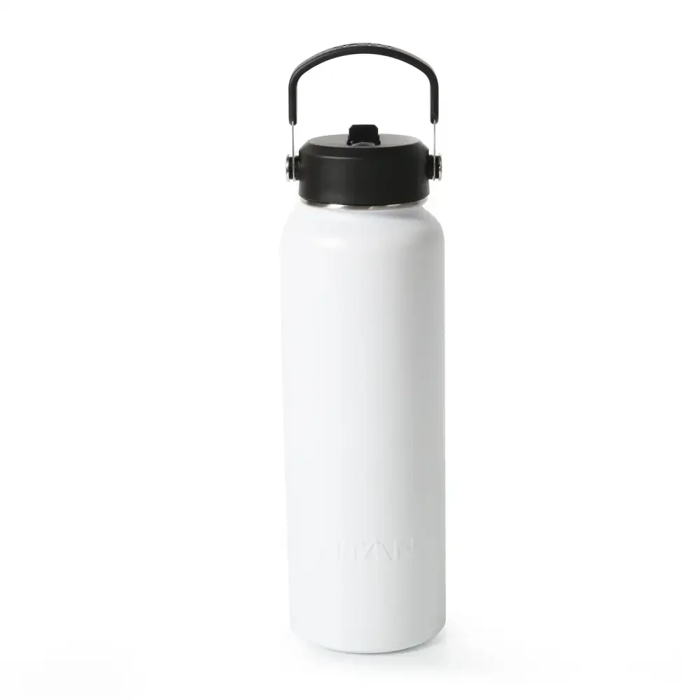 Real Madrid Thermal Bottle 1.2 L - White - Image 3