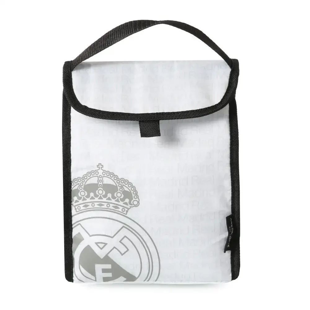 Real Madrid Thermal Lunch Bag - White - Image 4